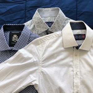 3 FOR $59 / English Laundry M Dress Shirts